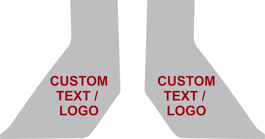 2020-2023 Gladiator Cab Side Graphic Decals graphic design style 03 image.